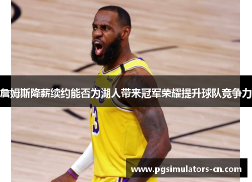 詹姆斯降薪续约能否为湖人带来冠军荣耀提升球队竞争力 詹姆斯降薪续约能否为湖人带来冠军荣耀提升球队竞争力