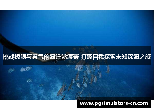 挑战极限与勇气的海洋泳渡赛 打破自我探索未知深海之旅